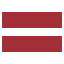 bandera de Latvia