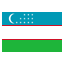 bandera de Uzbekistan